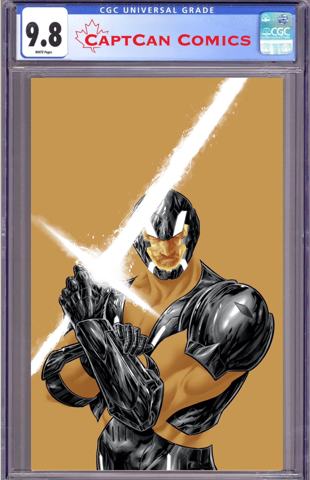X-O MANOWAR BLACK, WHITE & GOLD #1 VARIANT C (FAJARDO FULL ART)