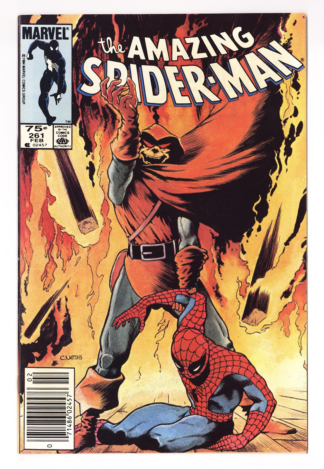 The Amazing Spider-Man Vol 1 261 VF (8.0) (1985) Canadian Price Variant 