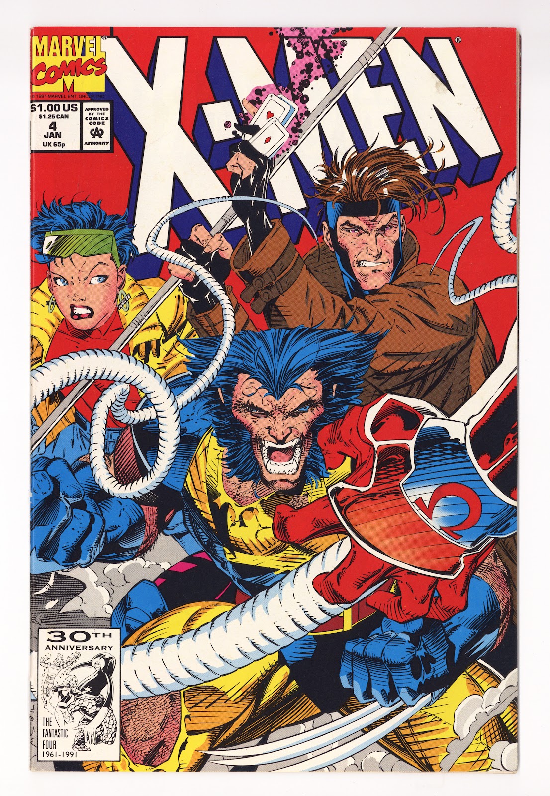 X-Men Vol 1 4  FN/VF (7.0)   (1992)     