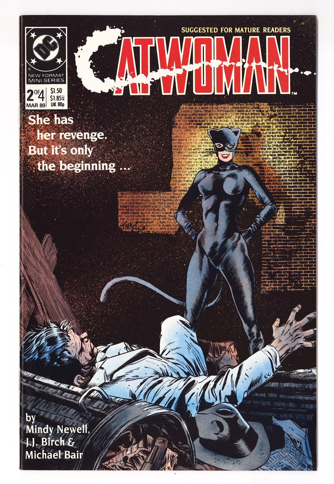 Catwoman Vol 1 2  Mid Grade   (1989)     