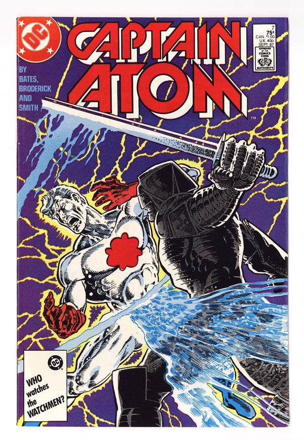 Captain Atom Vol 3 7  Mid Grade   (1987)