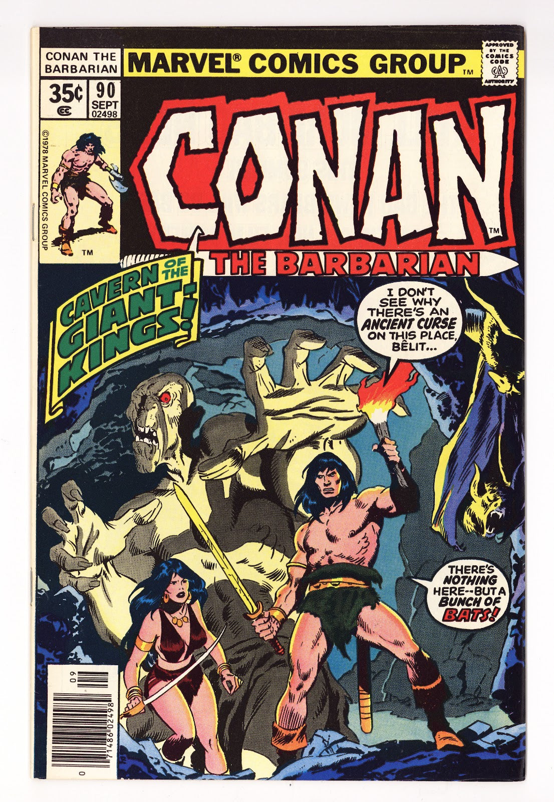Conan the Barbarian Vol 1 90  Mid Grade   (1978)     