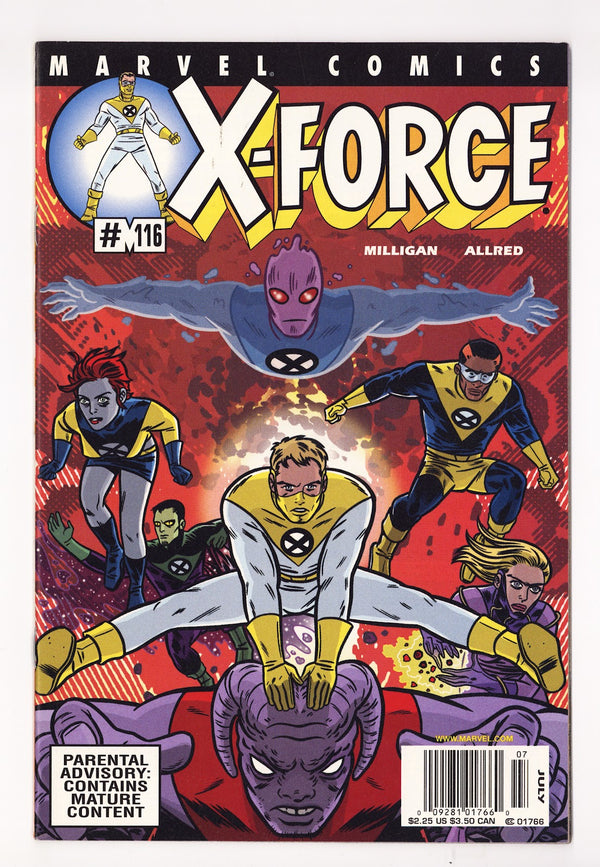 X-Force Vol 1 116 VF+ (8.5) (2001) Newsstand