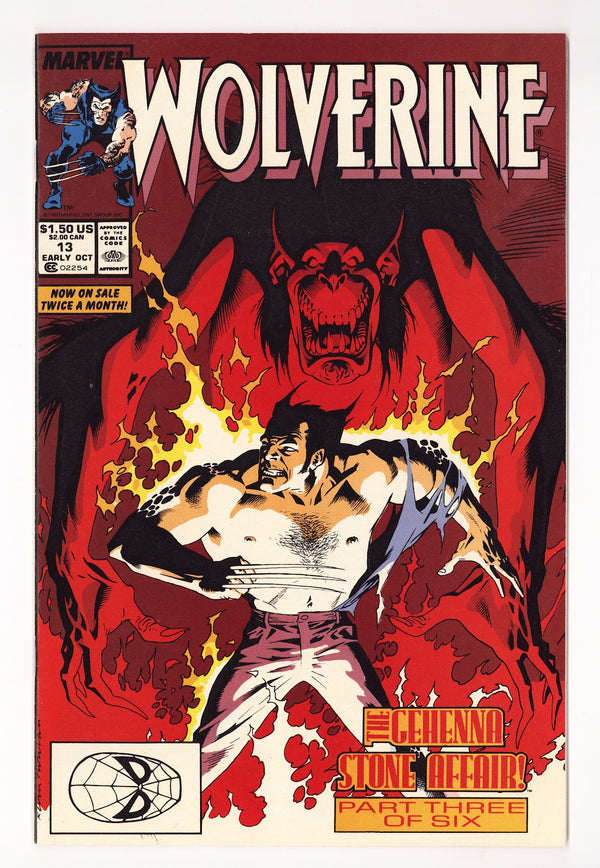 Wolverine Vol 2 13 High Grade (1989)