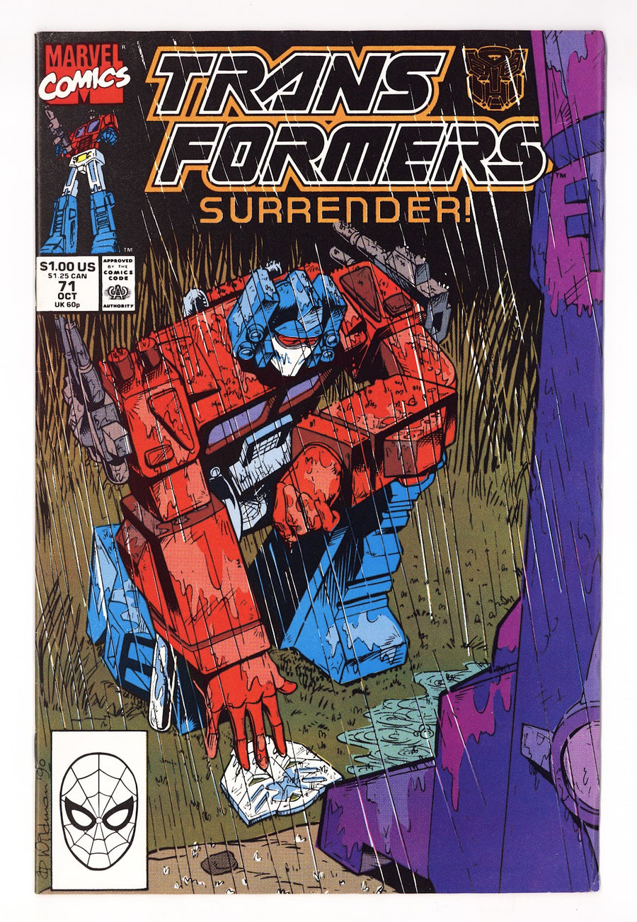 The Transformers Vol 1 71  VF (8.0)   (1990)     