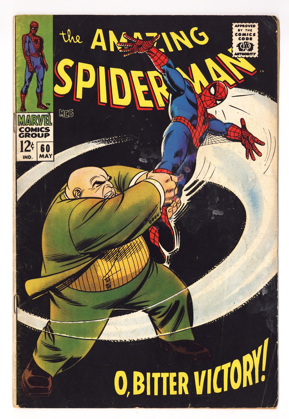 The Amazing Spider-Man Vol 1 60 VG- (3.5) (1968)  