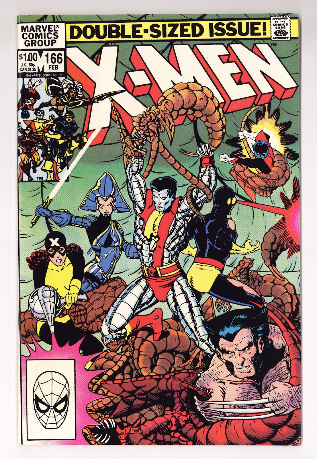 The Uncanny X-Men Vol 1 166  VF- (7.5)   (1983)     