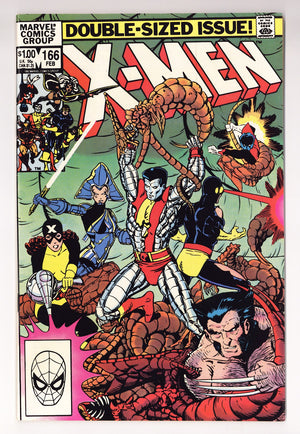 The Uncanny X-Men Vol 1 166  VF- (7.5)   (1983)
