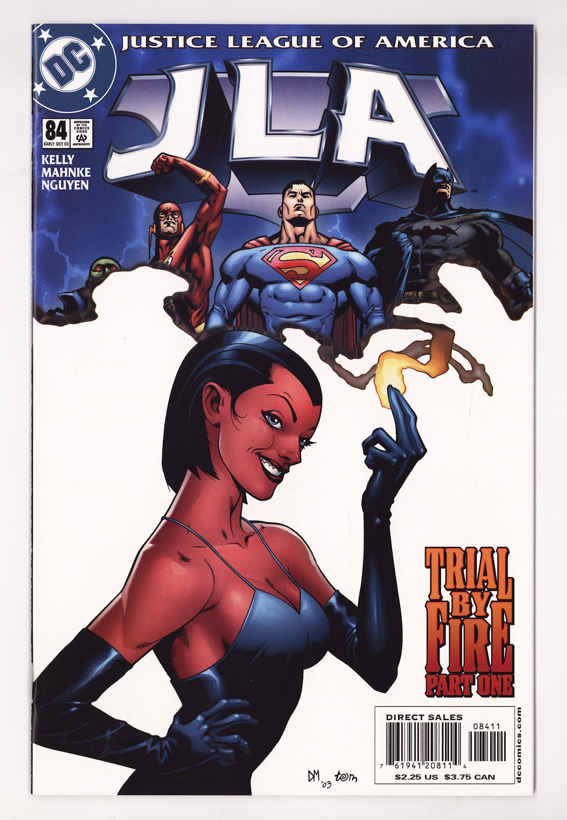 JLA 84 High Grade (2003) Direct Sales 