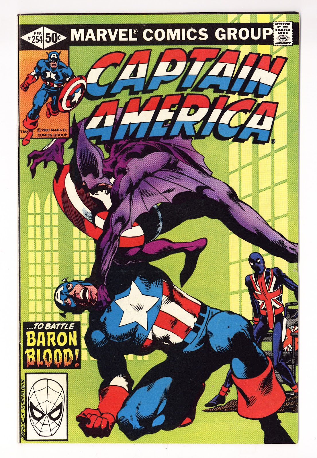 Captain America Vol 1 254  Mid Grade   (1981)     