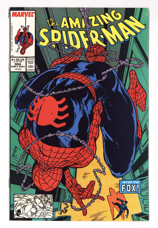 The Amazing Spider-Man Vol 1 304 VF/NM (9.0) (1988)