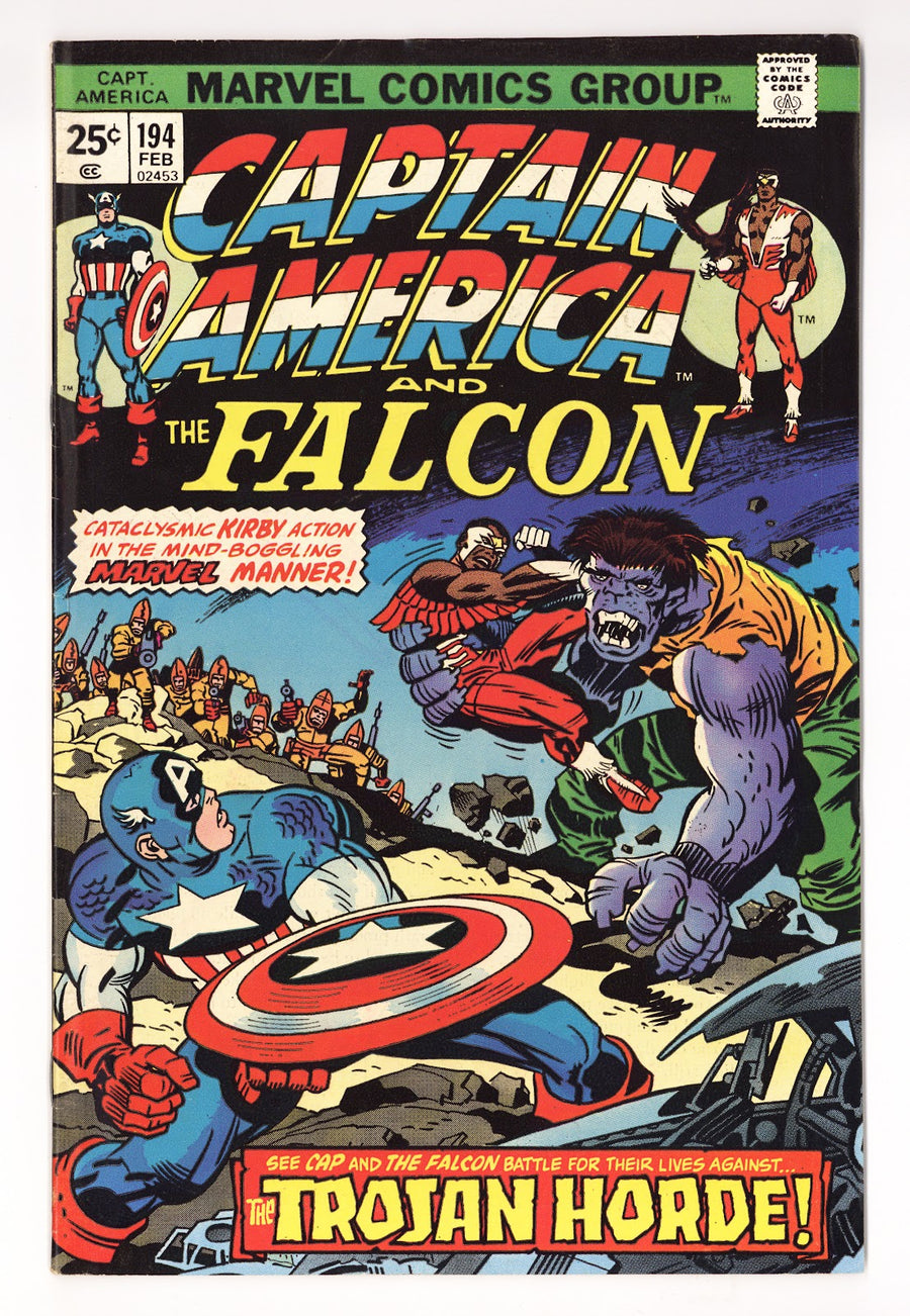 Captain America Vol 1 194  Low Grade   (1976)