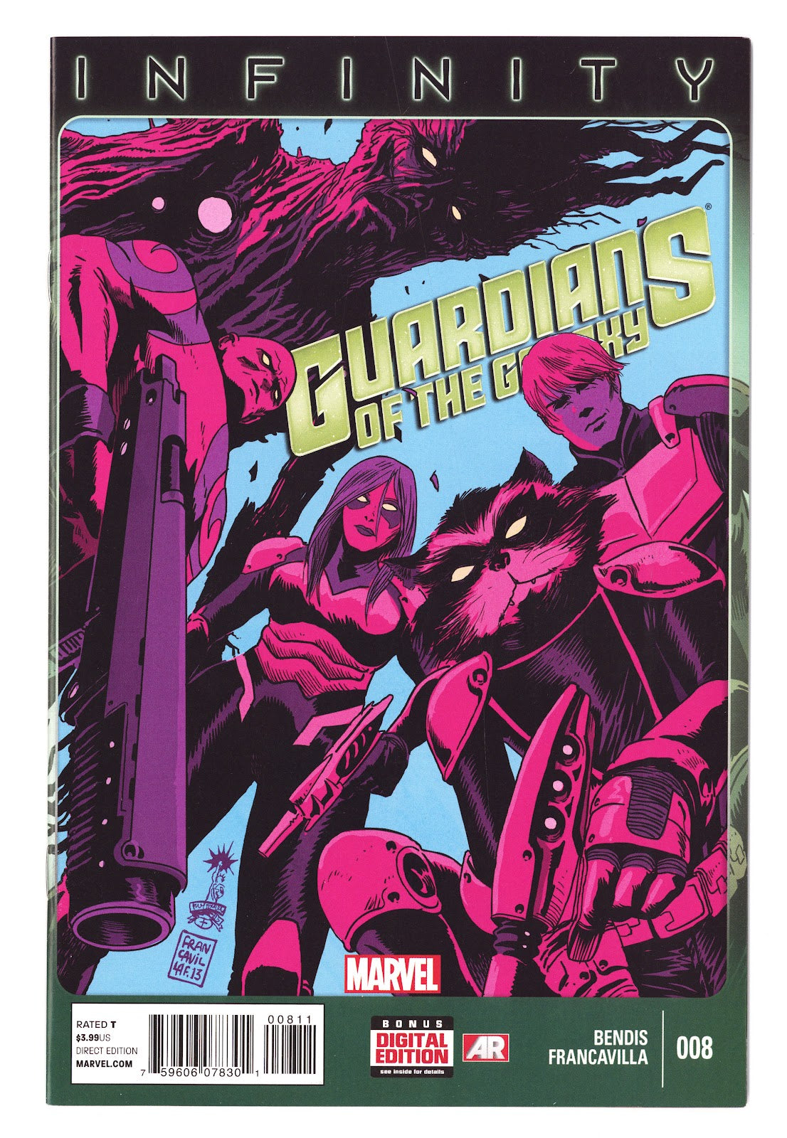 Guardians of the Galaxy Vol 3 8  High Grade   (2013)     