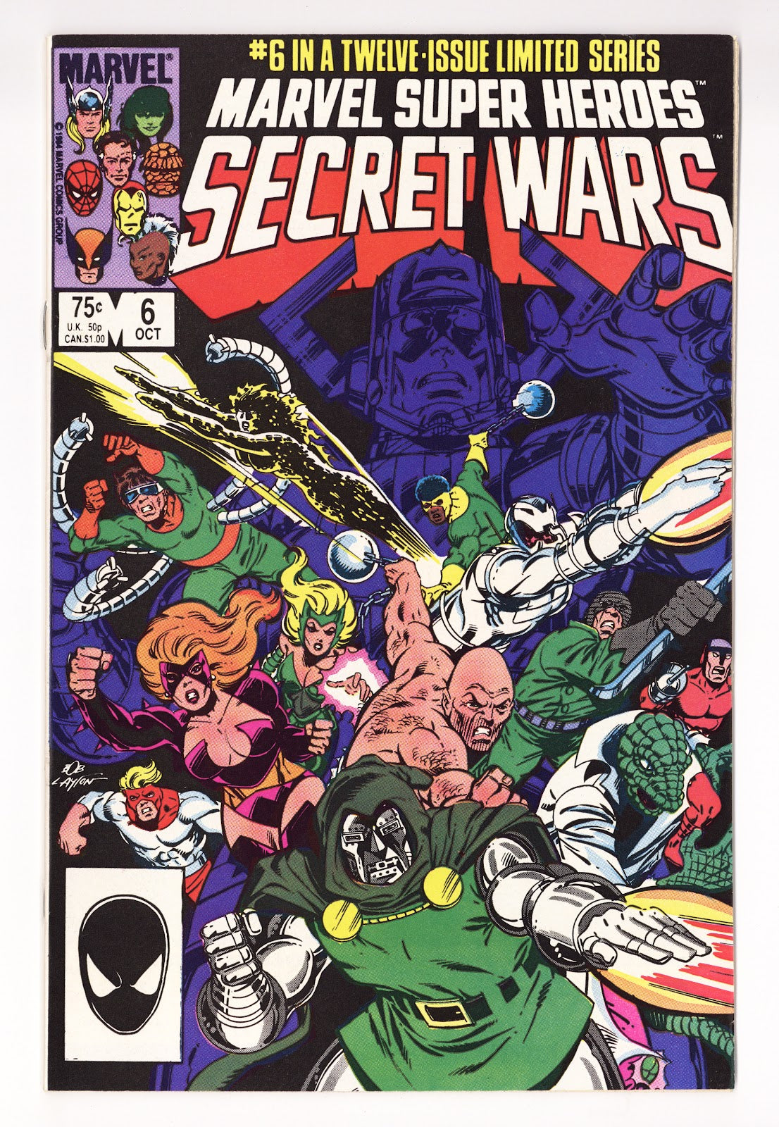 Marvel Super-Heroes Secret Wars Vol 1 6 VF/NM (9.0) (1984) 
