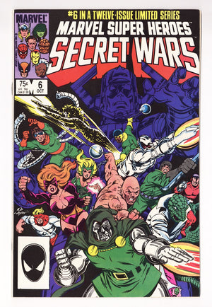 Marvel Super-Heroes Secret Wars Vol 1 6 VF/NM (9.0) (1984)