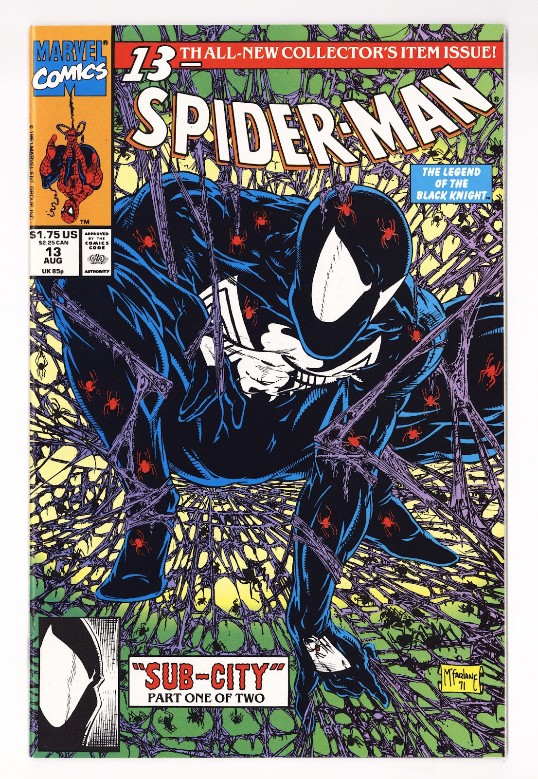 Spider-Man Vol 1 13 VF (8.0) (1991) 