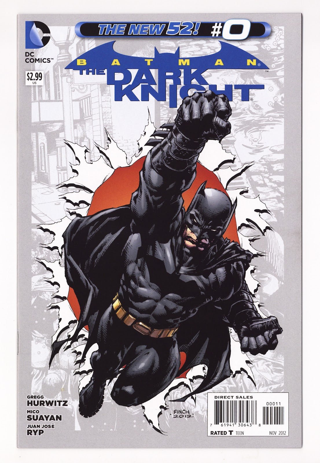 Batman: The Dark Knight 0 High Grade (2012) 