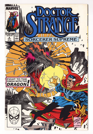 Doctor Strange, Sorcerer Supreme Vol 1 4  High Grade   (1989)