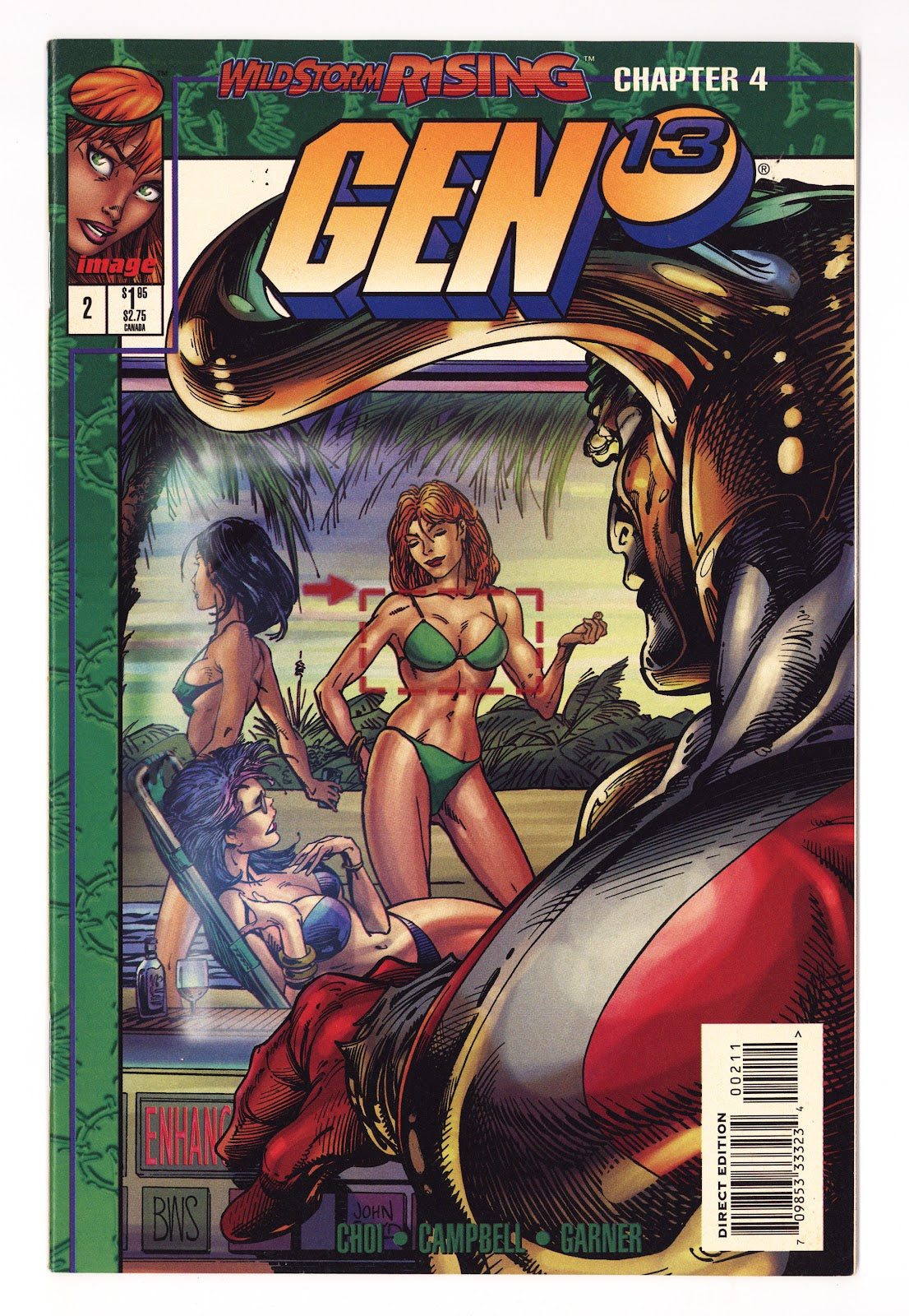 Gen 13 Vol 2 2  High Grade   (1995)   UPC Variant  