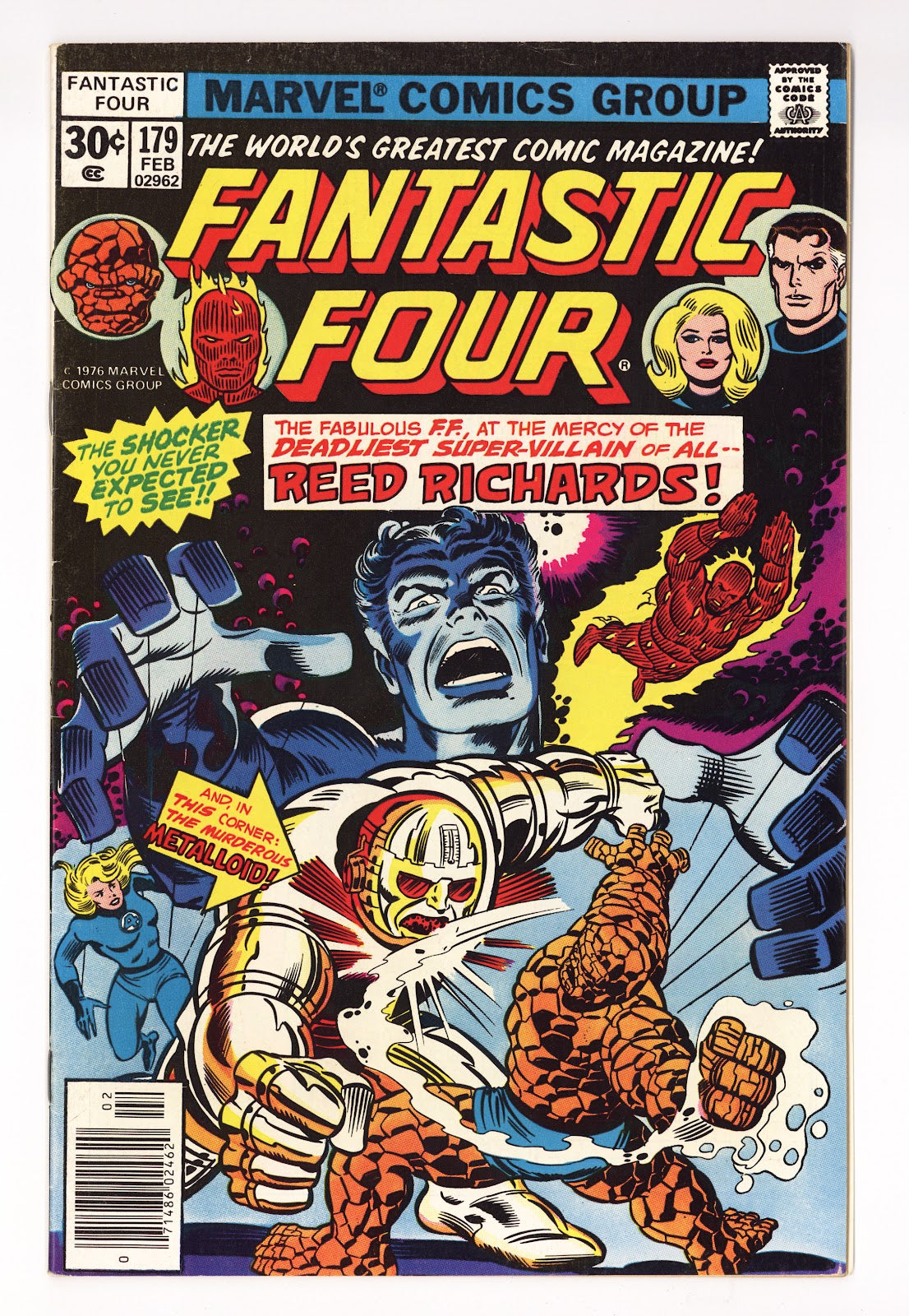 Fantastic Four Vol 1 179 Mid Grade (1977) 