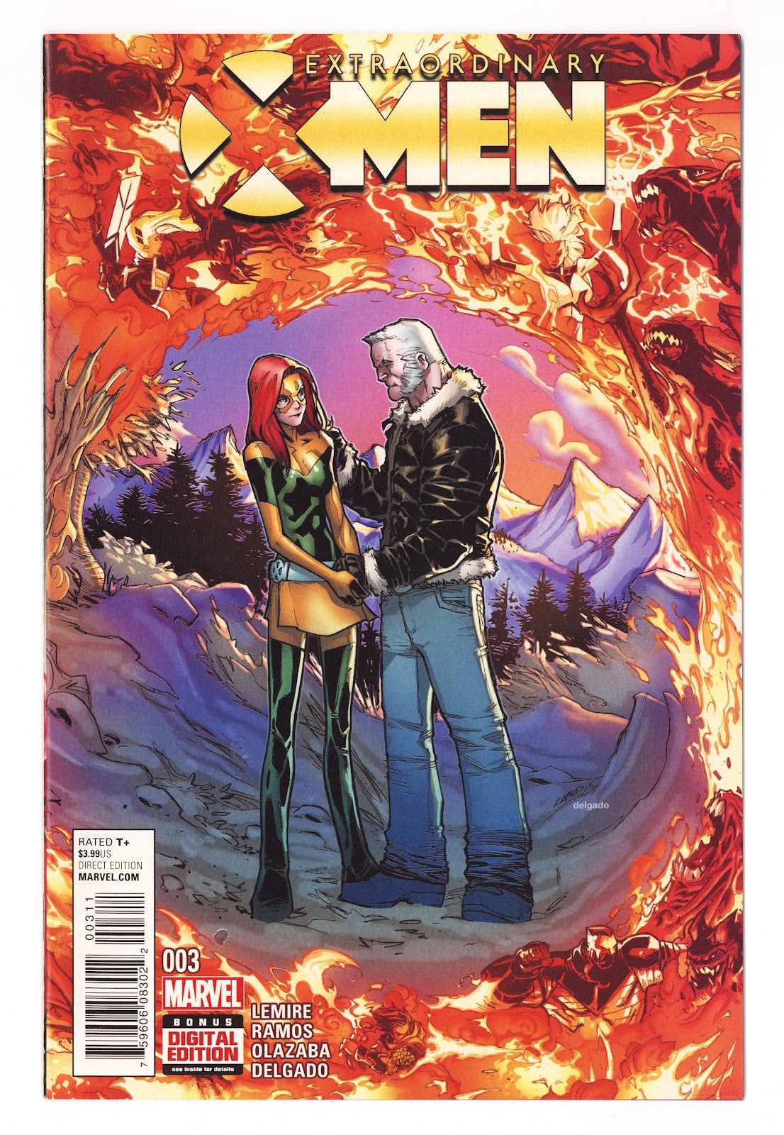 Extraordinary X-Men 3 High Grade (2016) 
