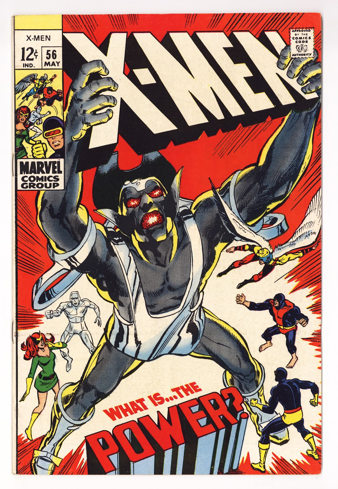 The X-Men Vol 1 56 FN+ (6.5) (1969) 