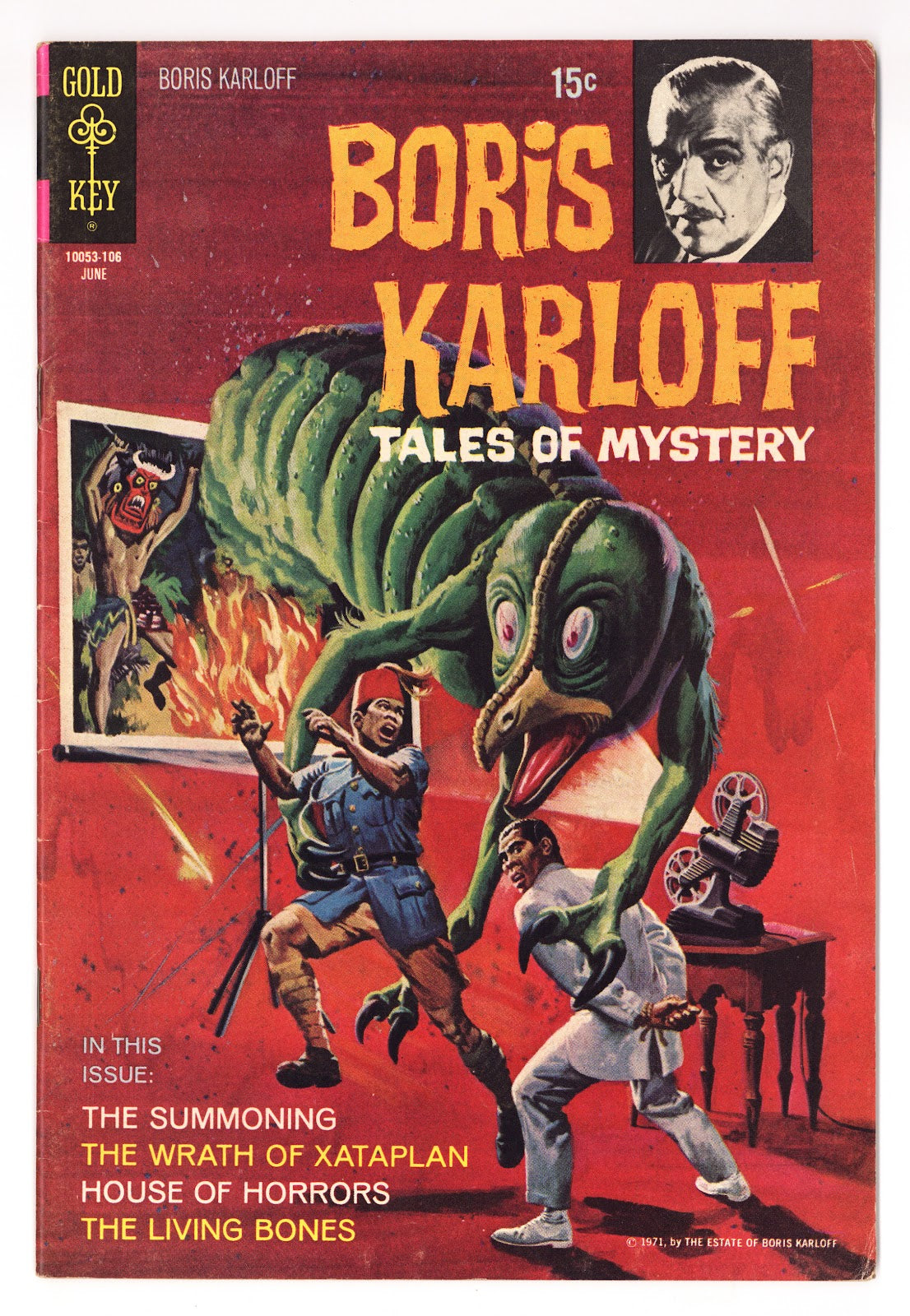 Boris Karloff Tales of Mystery   35  Mid Grade   (1971)     