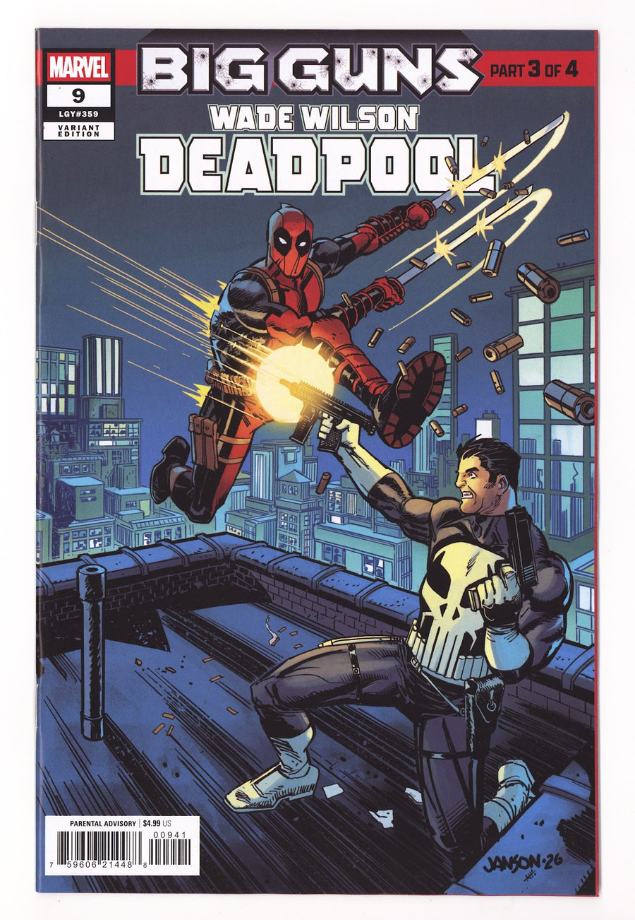 Wade Wilson: Deadpool #9 (2026) Janson Variant