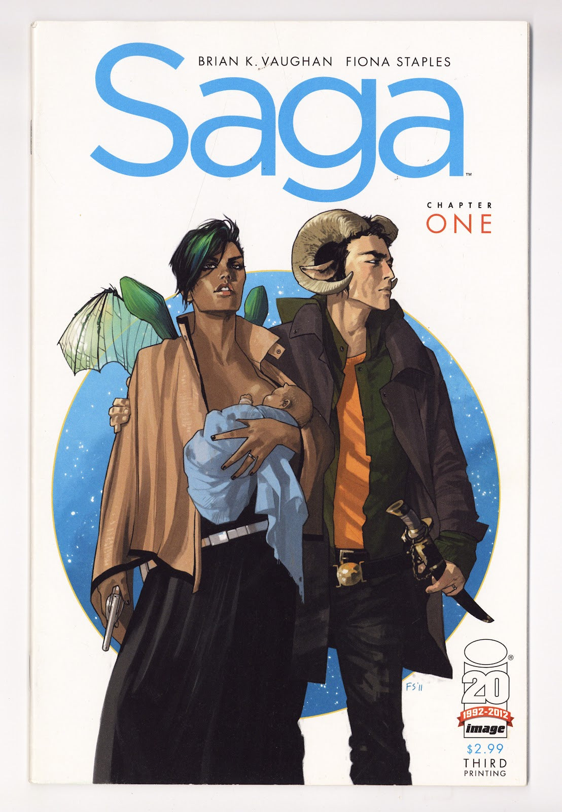 Saga 1 VF- (7.5) (2013) 3rd Print 