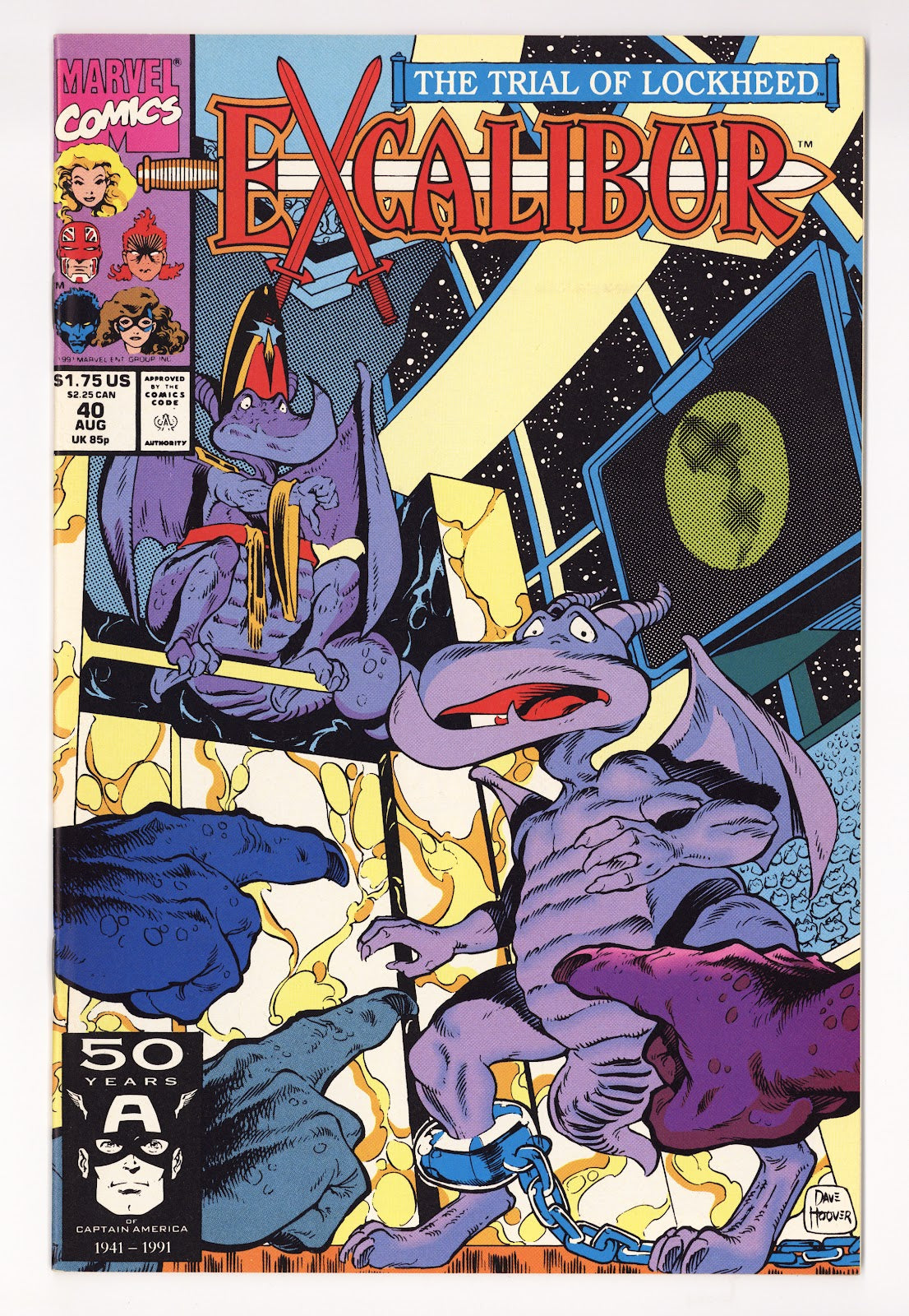 Excalibur Vol 1 40  High Grade   (1991)     