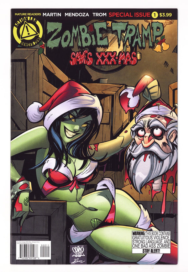Zombie Tramp: Saves XXX-Mas 1 VF/NM (9.0) (2015)