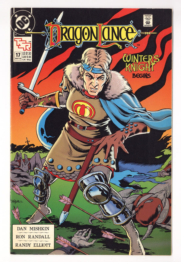 Dragonlance Comic Book 17 High Grade (1990) Direct