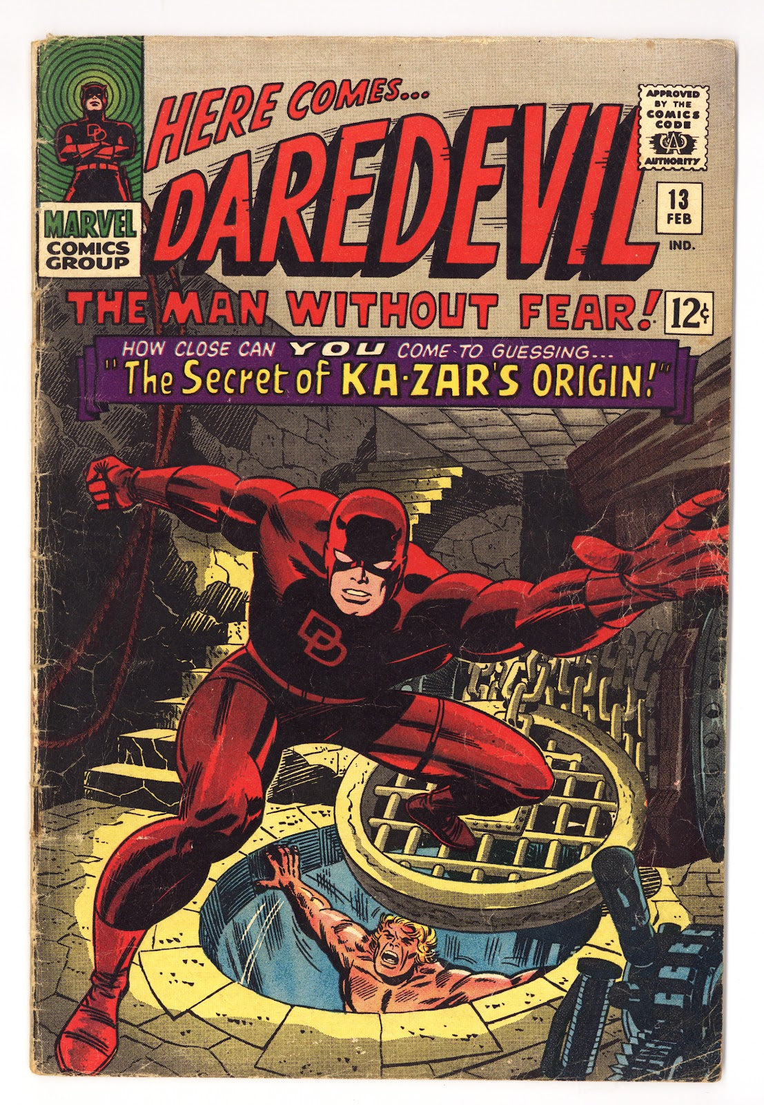 Daredevil Vol 1 13 VG- (3.5) (1966) 
