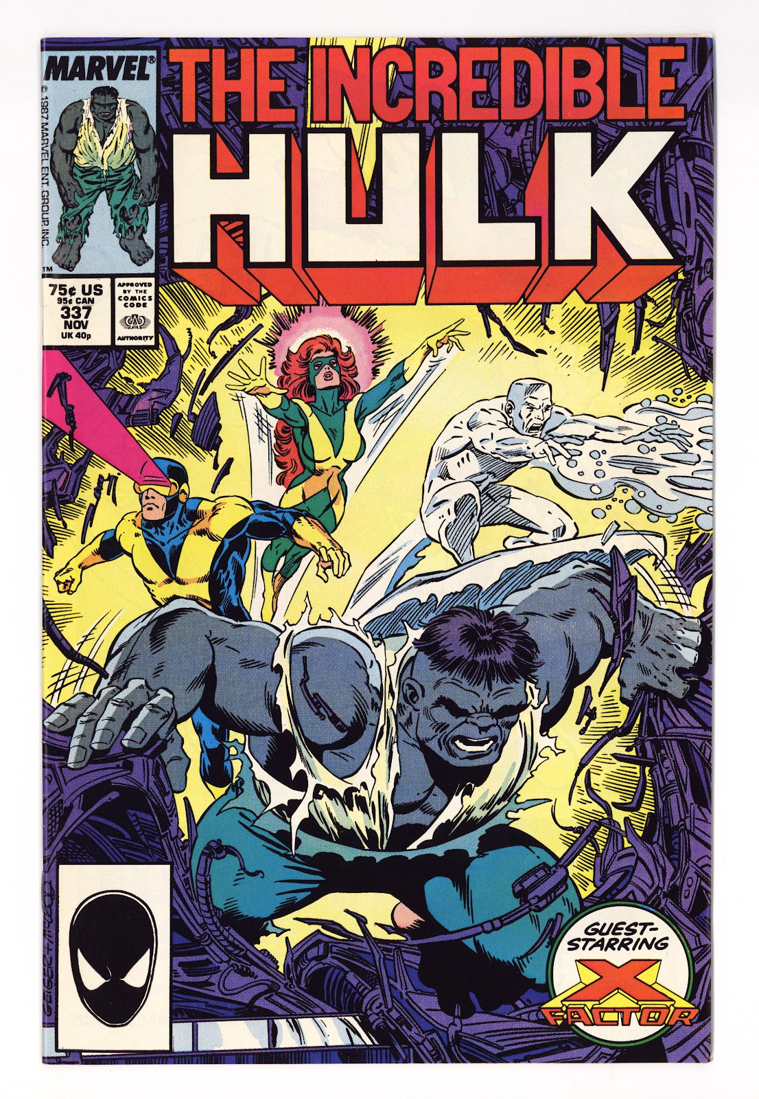 The Incredible Hulk Vol 1 337  Mid Grade   (1987)     
