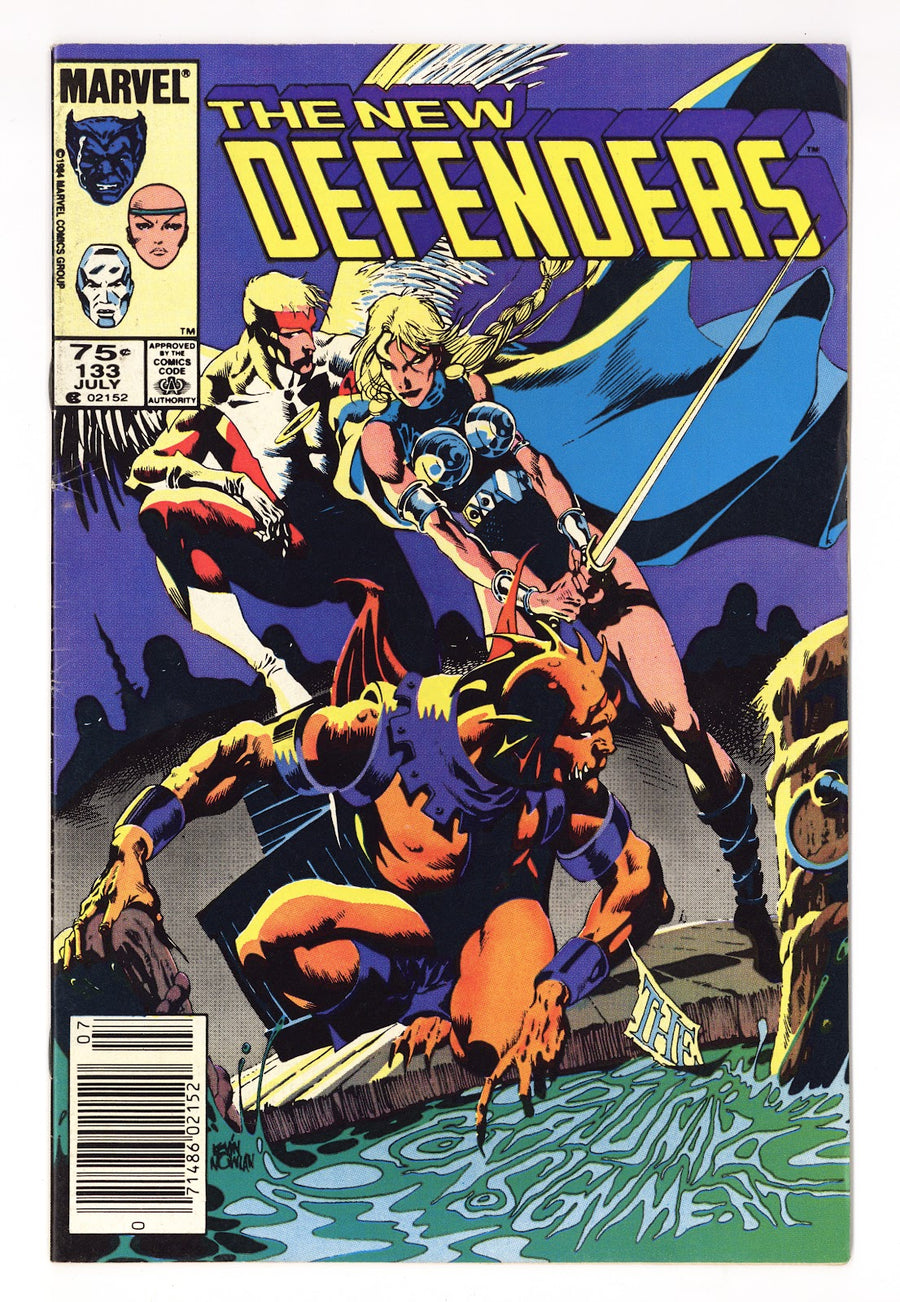 The Defenders Vol 1 133  Low Grade   (1984)   Canadian Price Variant