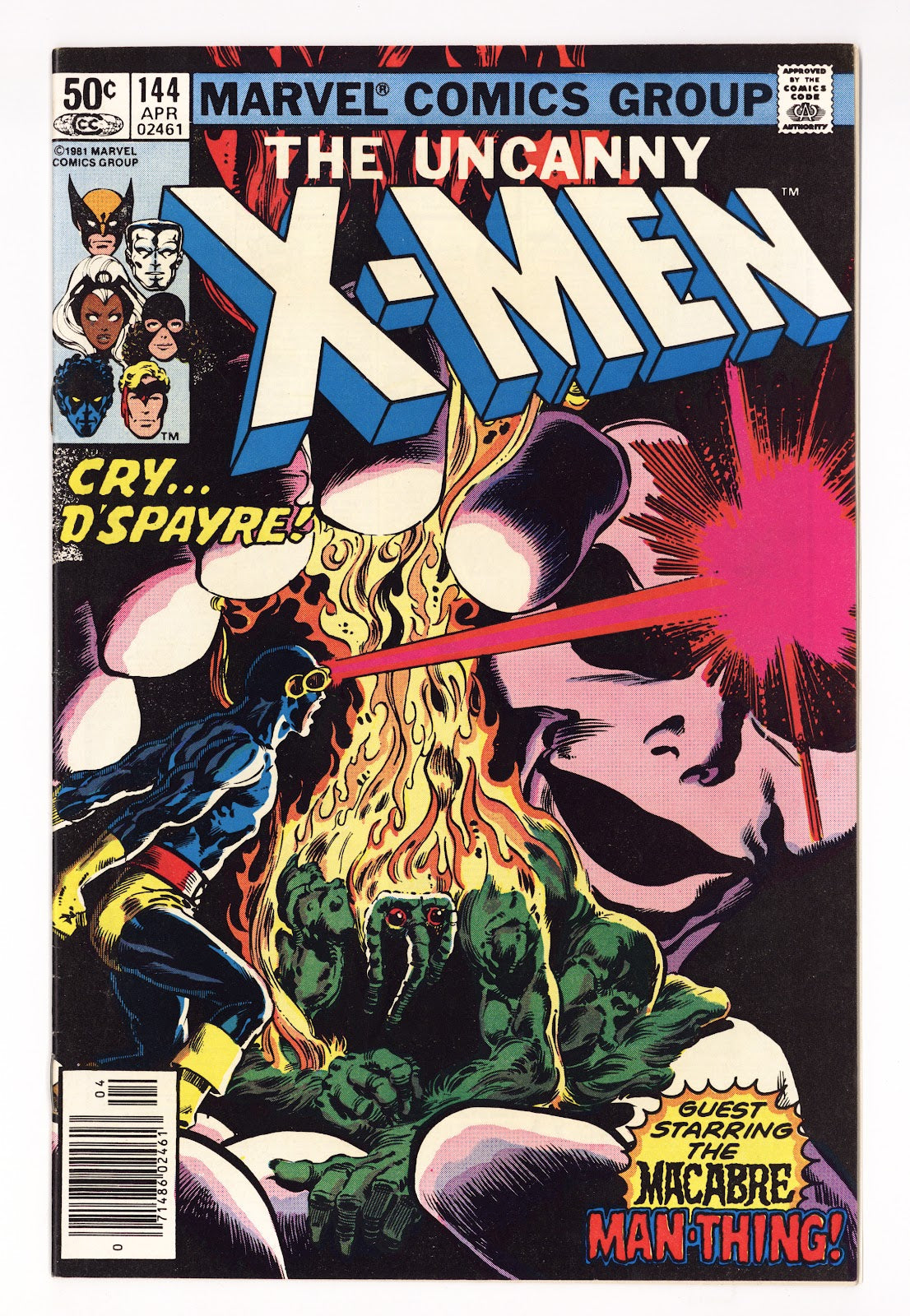 The Uncanny X-Men Vol 1 144  FN/VF (7.0)   (1981)   Newsstand  
