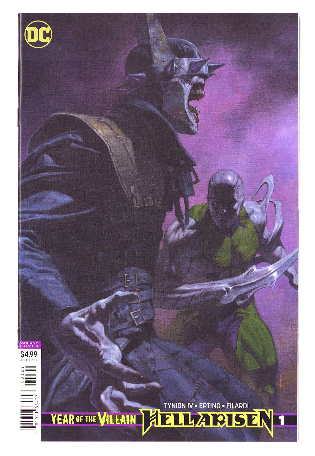 Year of the Villain: Hell Arisen   1  High Grade   (2020) Federici   Variant  