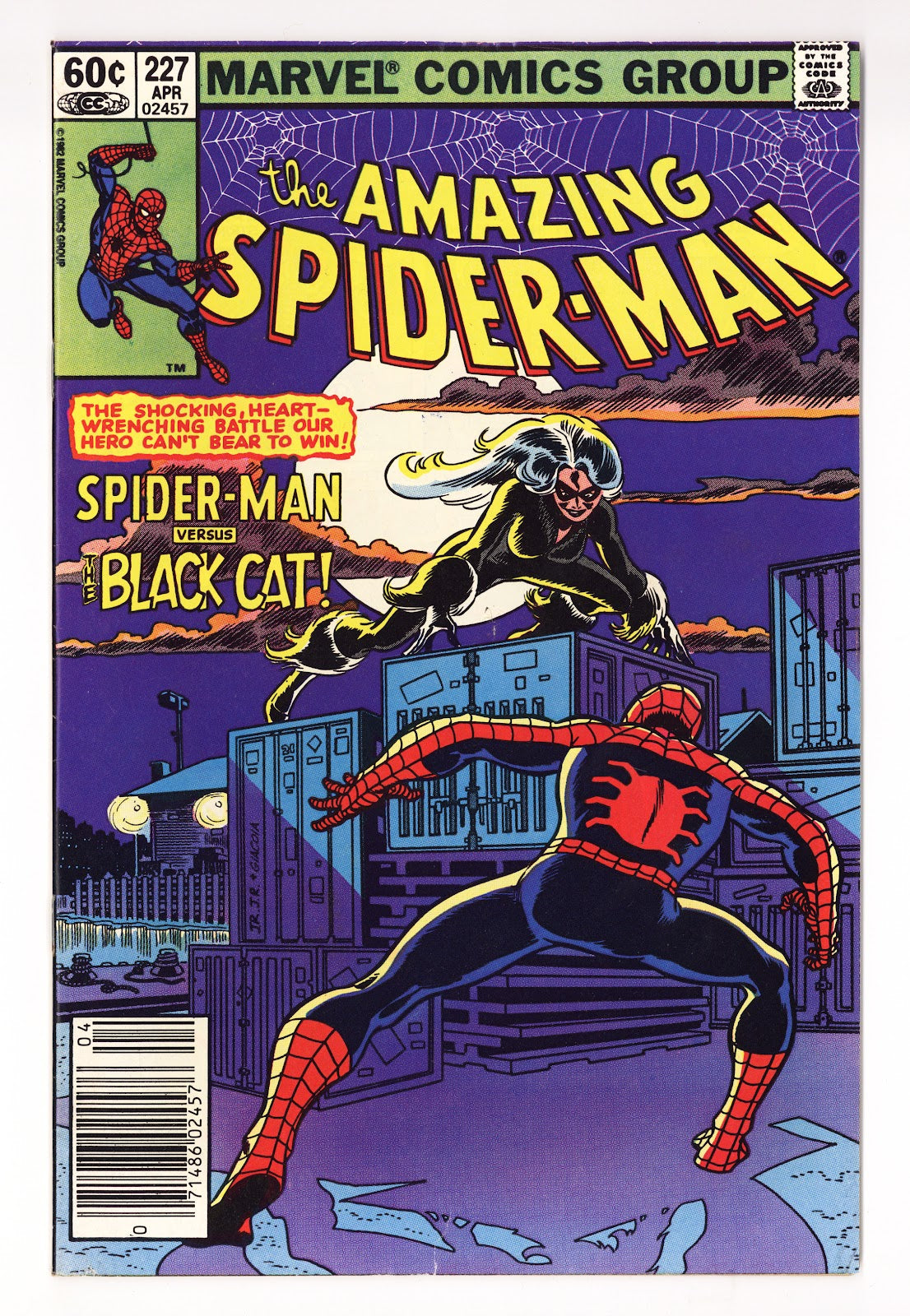 The Amazing Spider-Man Vol 1 227  FN (6.0)   (1982)   Newsstand