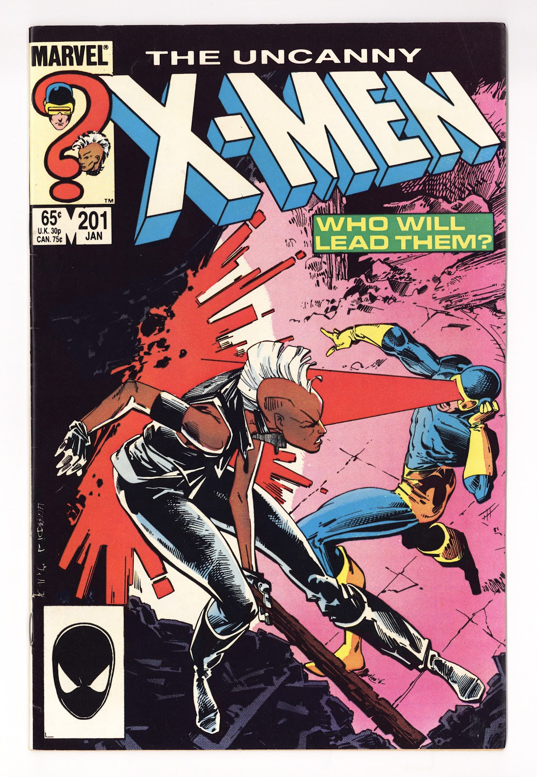 The Uncanny X-Men Vol 1 201  FN (6.0)   (1986)     
