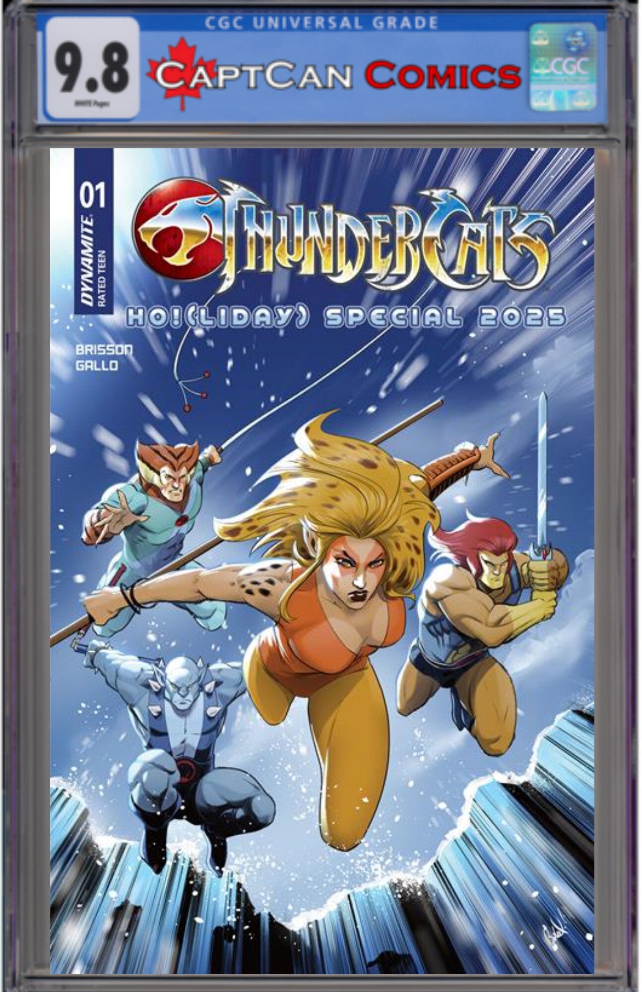THUNDERCATS HO!(LIDAY) SPECIAL 2025 #1 (ONE SHOT) CVR C ROBERT QUINN VAR