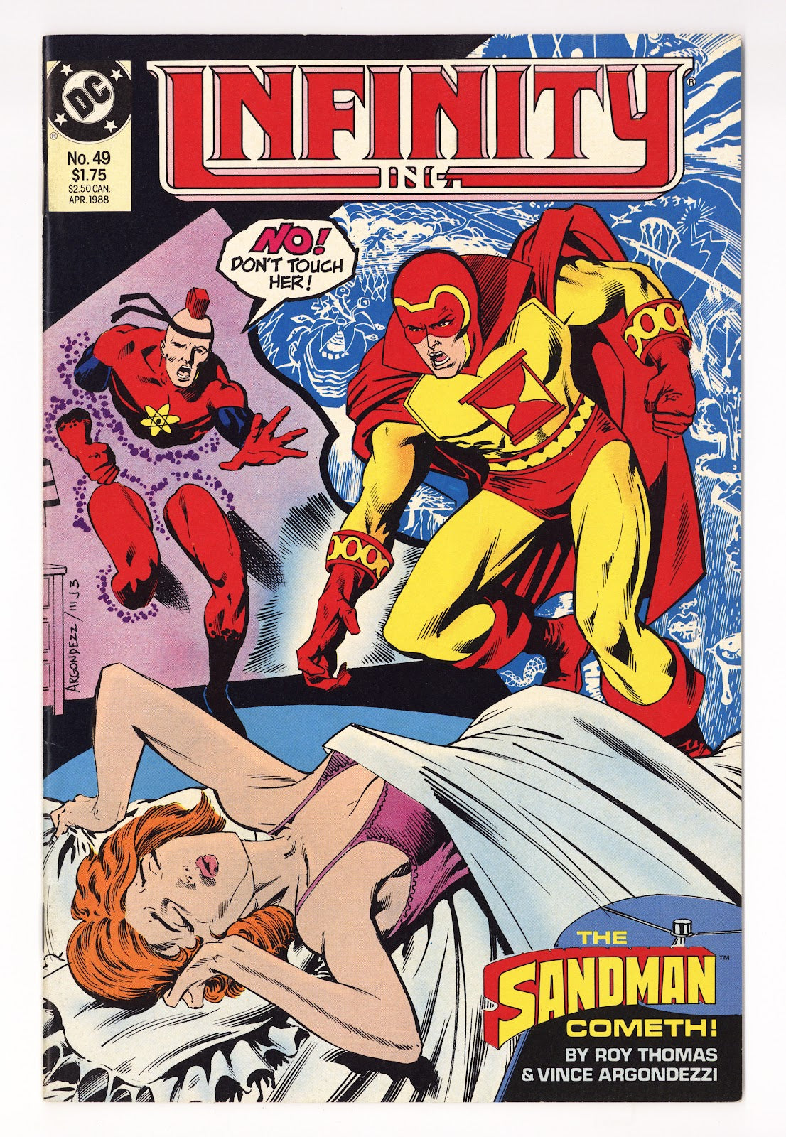 Infinity, Inc. Vol 1 49  Mid Grade   (1988)     