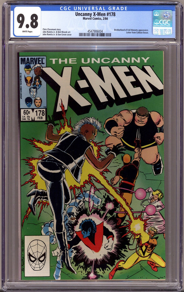 The Uncanny X-Men Vol 1 178 CGC 9.8 (NM/M)   (1984)