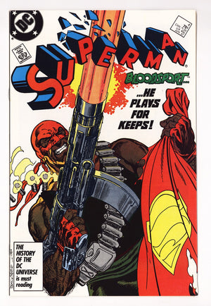 Superman Vol 2 4  NM- (9.2)   (1987)