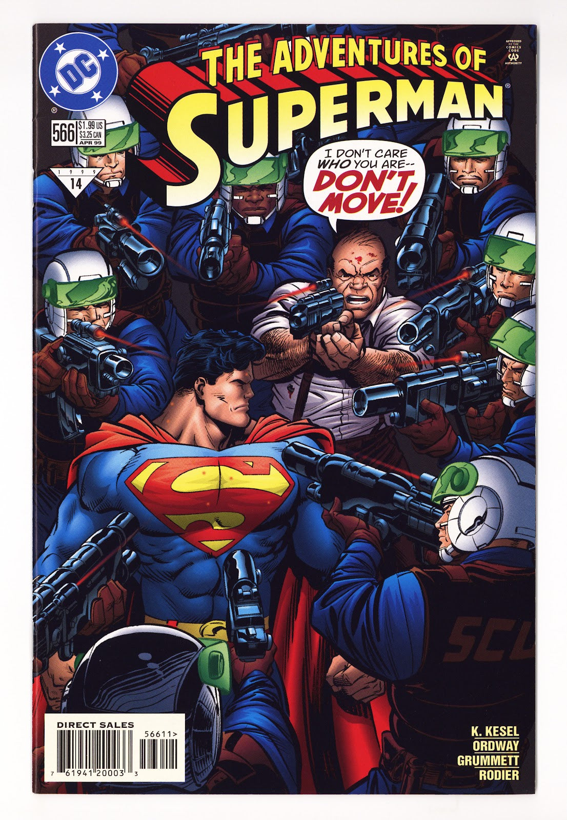 Adventures of Superman Vol 1 566  High Grade   (1999)     