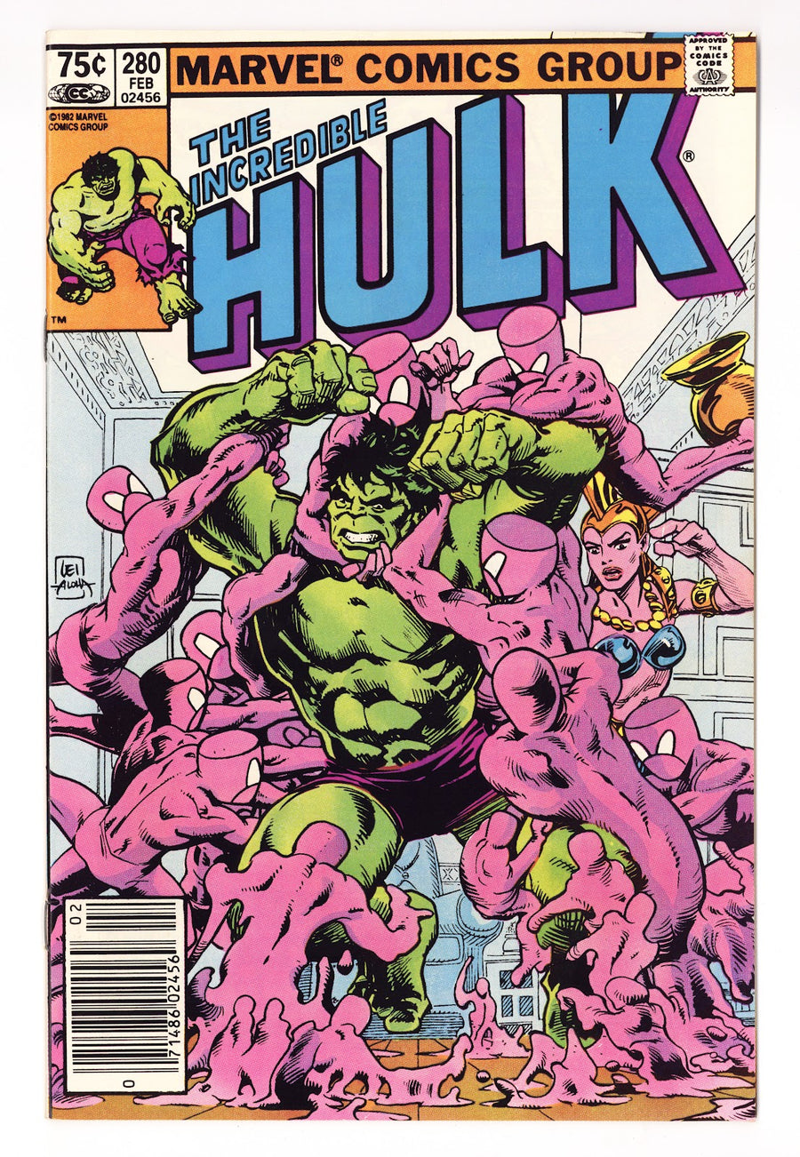 The Incredible Hulk Vol 1 280  High Grade   (1983)   Canadian Price Variant  