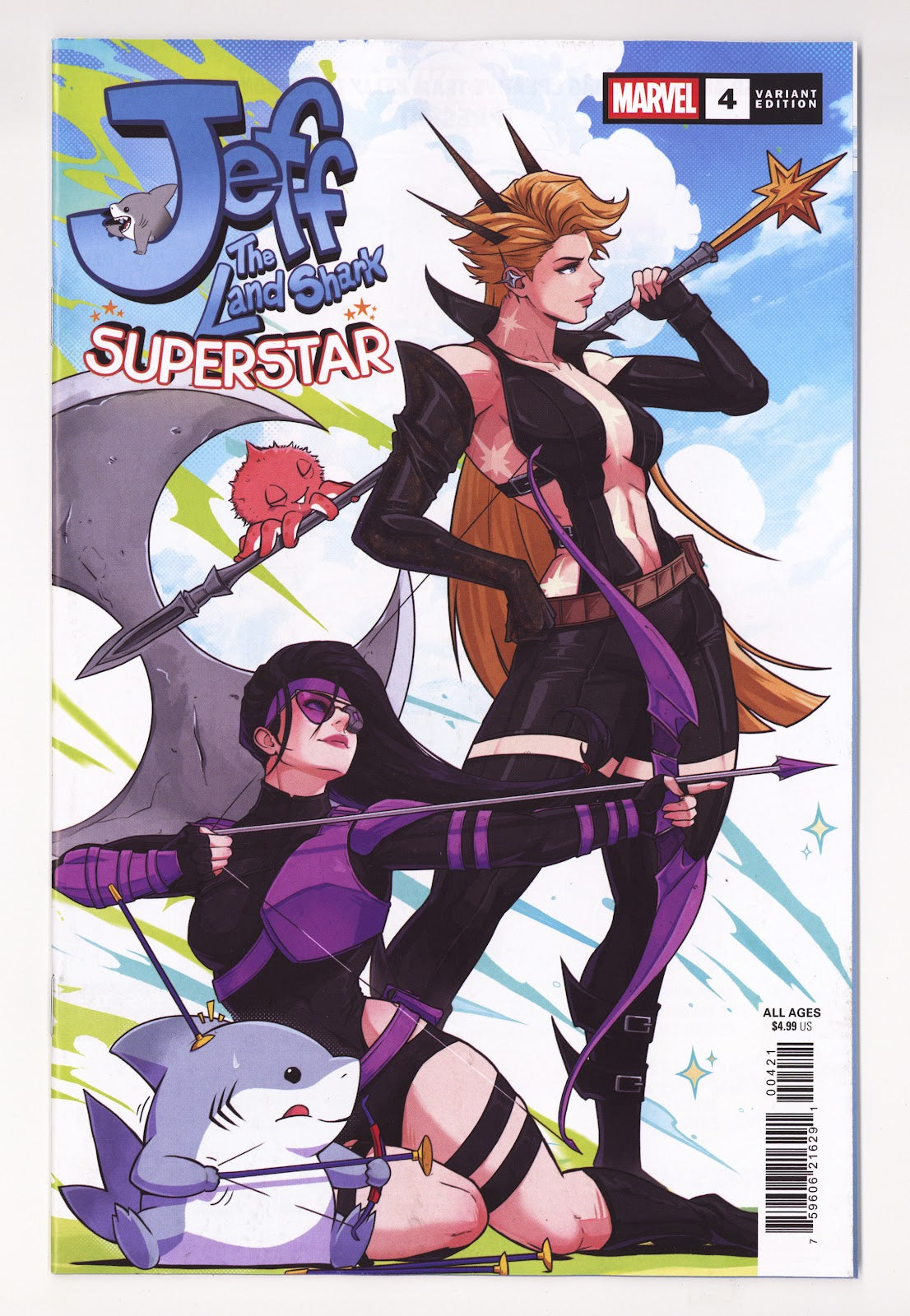 Jeff the Land Shark: Superstar #4 (2026) Caballero Variant