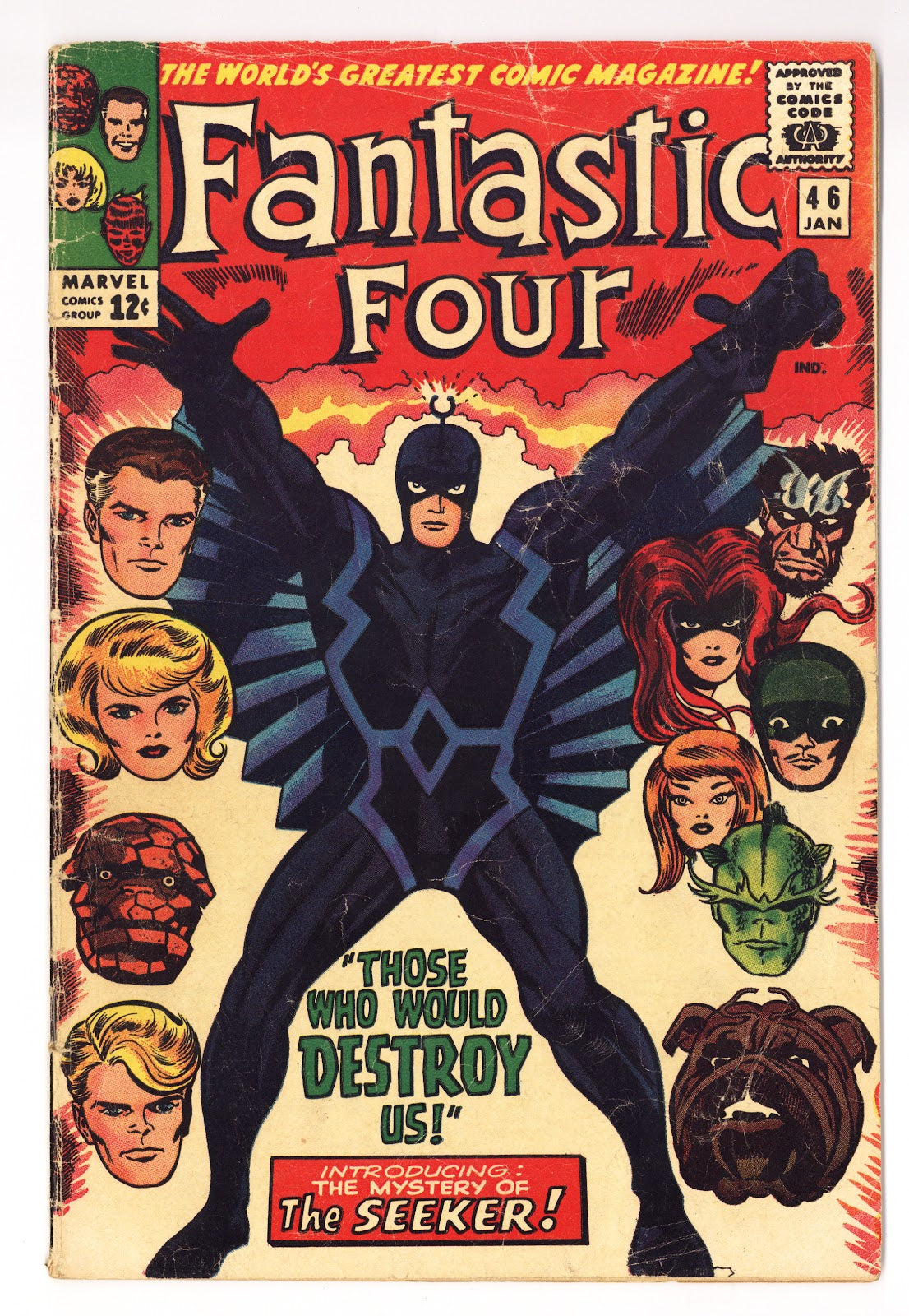 Fantastic Four Vol 1 46 VG- (3.5) (1966) 