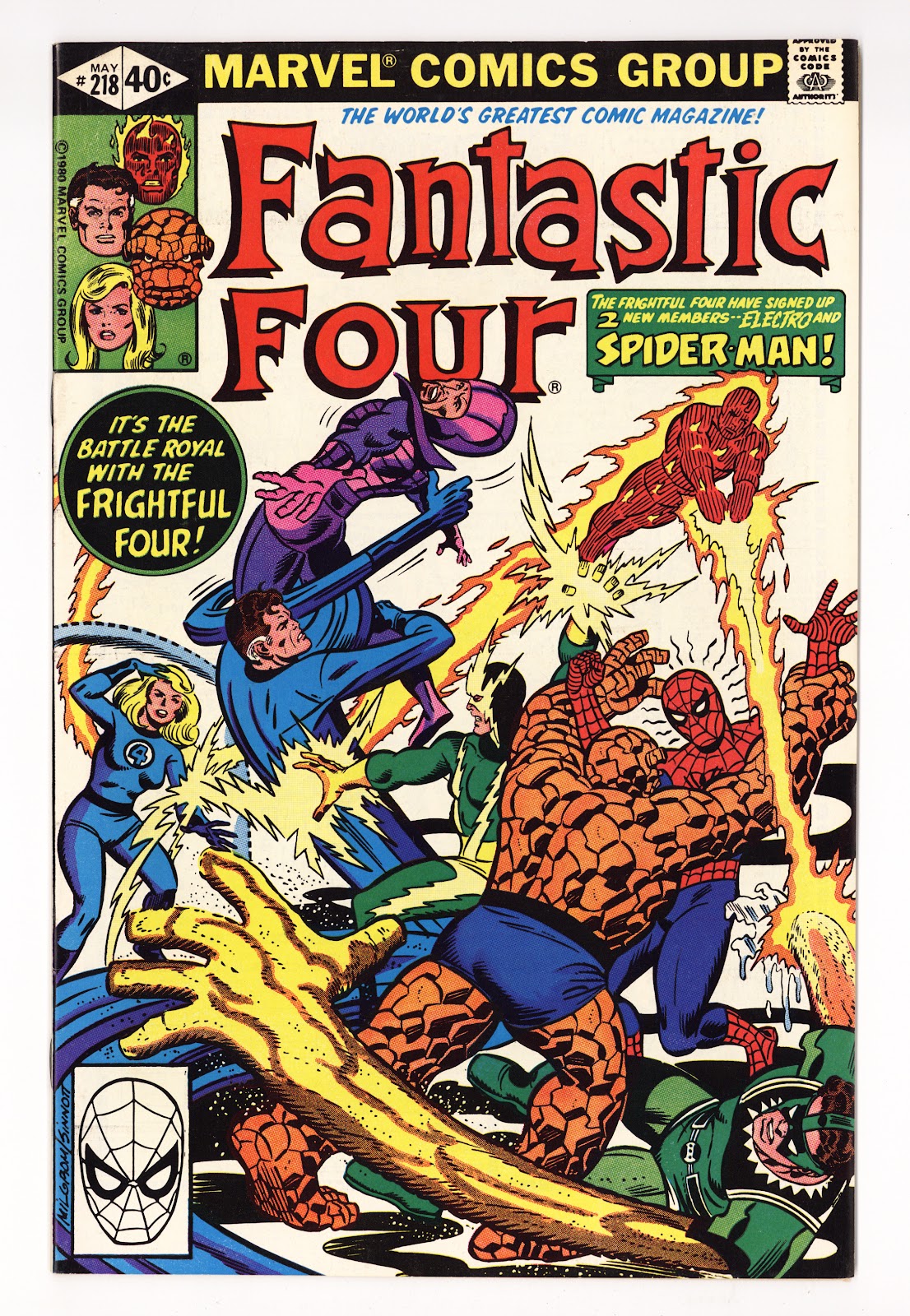 Fantastic Four Vol 1 218 High Grade (1980) 