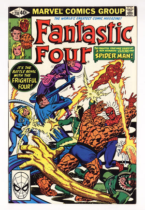 Fantastic Four Vol 1 218 High Grade (1980)