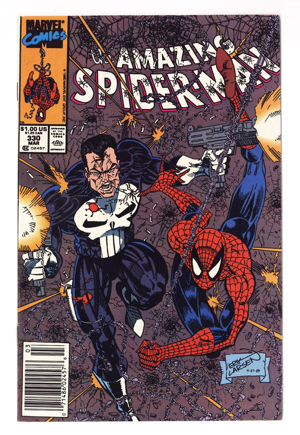 The Amazing Spider-Man Vol 1 330 High Grade (1990) Newsstand